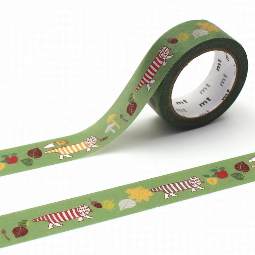 MT x Lisa Larson Autumn Mikey | Washi Tape