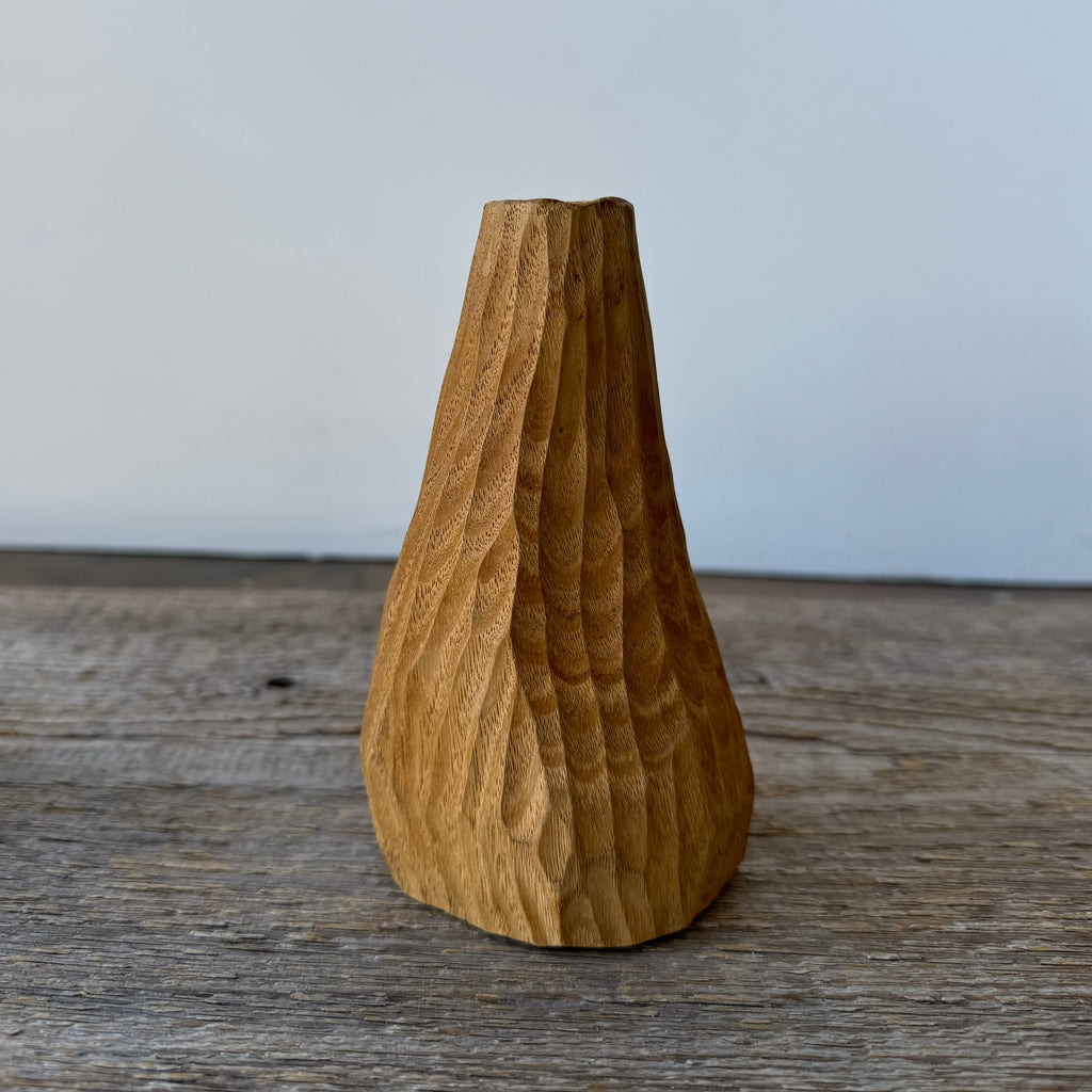 Wooden Vase #2 by Kanji Matsumoto