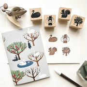Cozyca Nishi Shuku Stamp | Tree