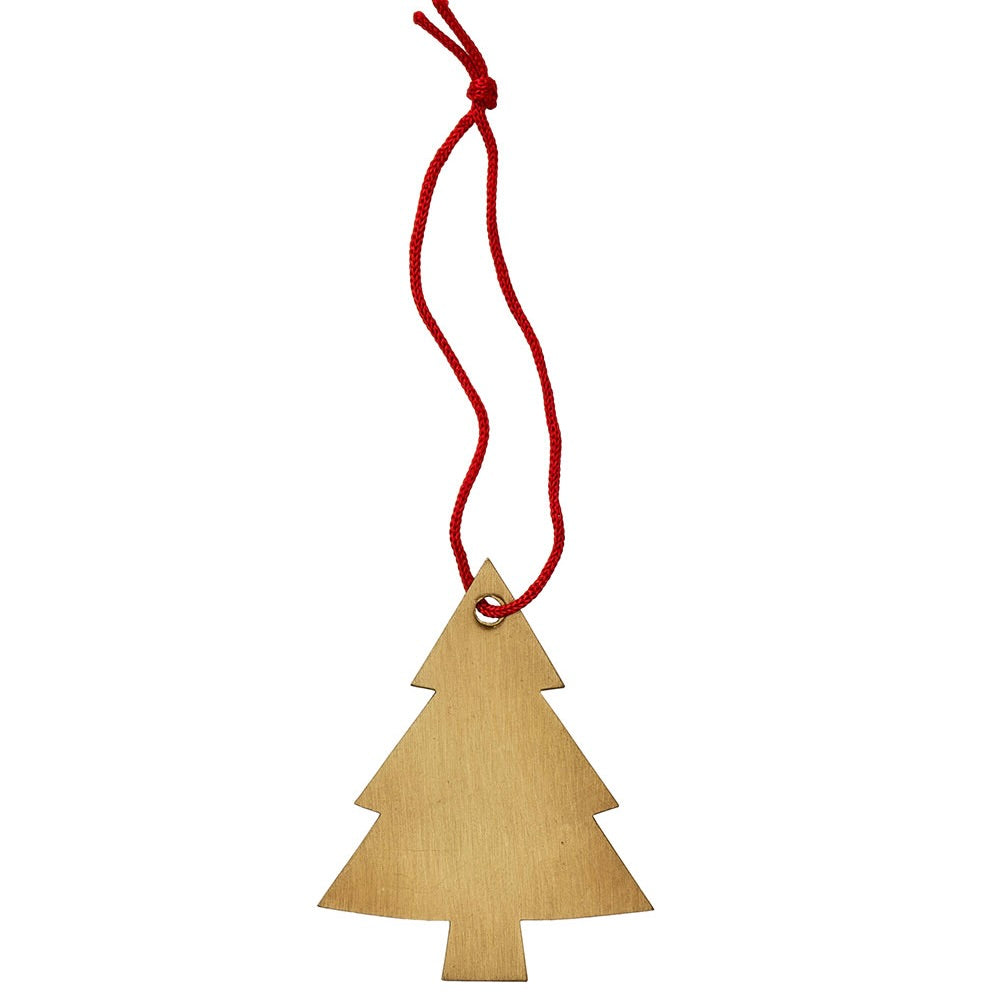 Brass Ornaments - Tree