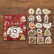 BGM Merry Christmas Flake Sticker