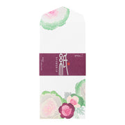 Silk Screened Flowering Cabbages Washi Envelopes