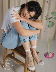 Atelier St Eustache Socks| Fleursvdes Champs
