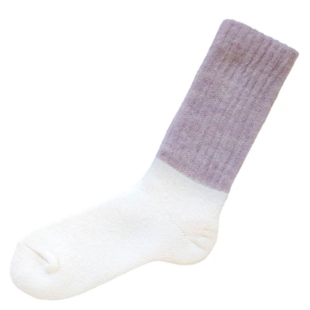 Nishiguchi Kutsushita Mohair Wool Pile Socks | Colorful Flags (2026 Limited Color)