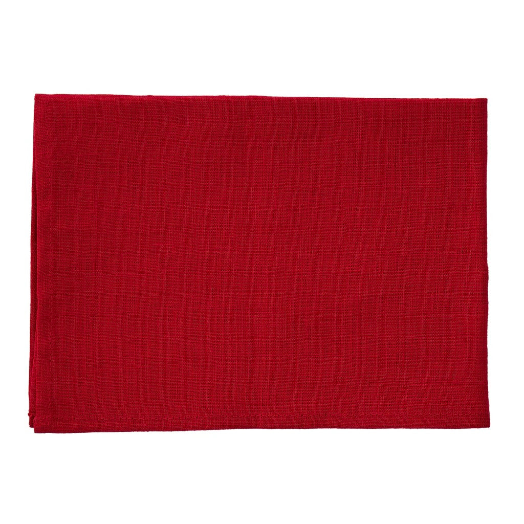 Poppy Red | Linen Kitchen Cloth