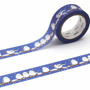 MT Shimaenaga Snowy Birds | Washi Tape