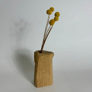 Wooden Vase #3 by Kanji Matsumoto