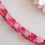 Pink & Red Paper Chain Kit