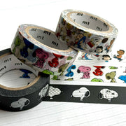 MT Peanuts / Snoopy Washi Tape - Snoopy Faces