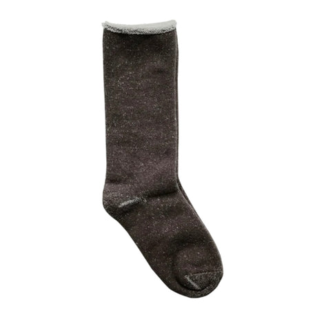 Hakne Cotton Wool Pile Socks | Mocha Brown