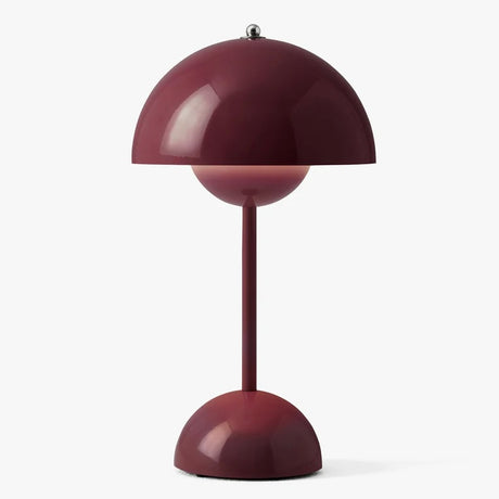 Flowerpot Rechargeable Lamp | Dark Plum