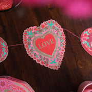 Valentine Sewn Garland