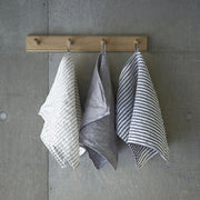 Natural Stripe | Linen Chambray Towel