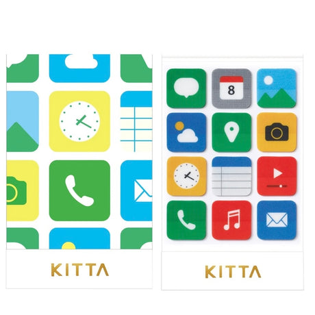 KITTA Portable Sticker | Clear  | Icon Theme