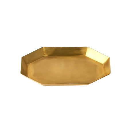Brass Plate Long Octagonal (S)