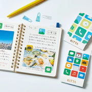 KITTA Portable Sticker | Clear  | Icon Theme