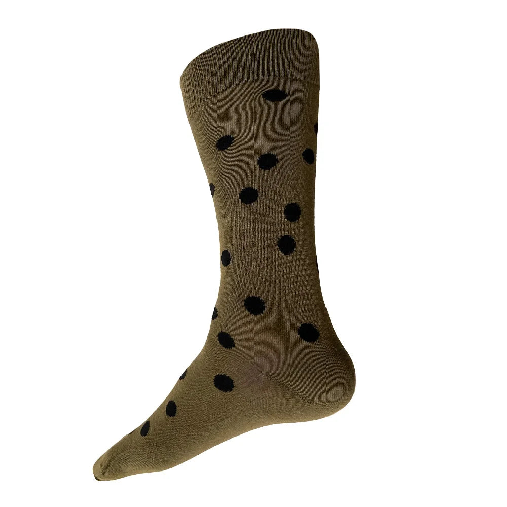 Bubble Socks | Olive + Black