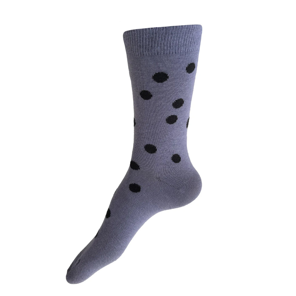 Bubble Socks | Wisteria + Black