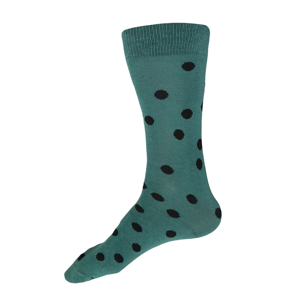 Bubble Socks | Jade + Black