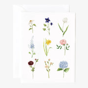 Garden Flowers by Emily Lex | 8 Notecards