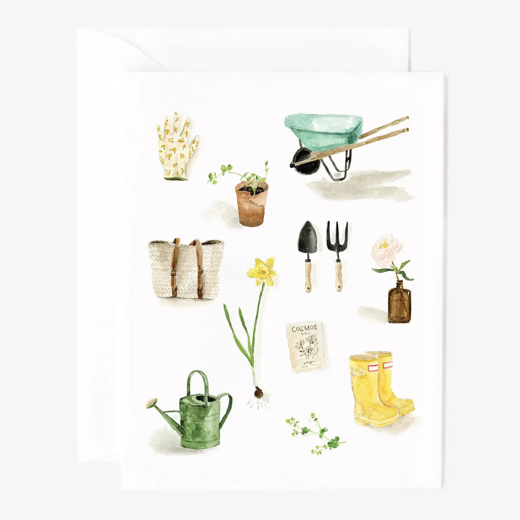 Gardening by Emily Lex | 8 Notecards