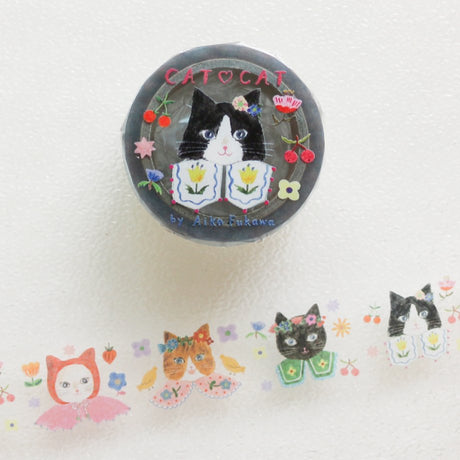 Aiko Fukawa Fashion Cats Masking Tape