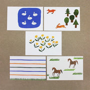 Nishi Shuki Grassland Postcard Set