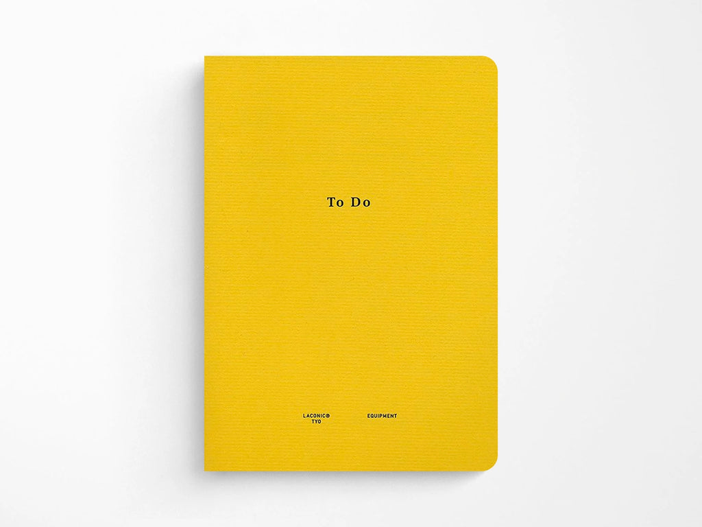 Laconic To Do Notebook