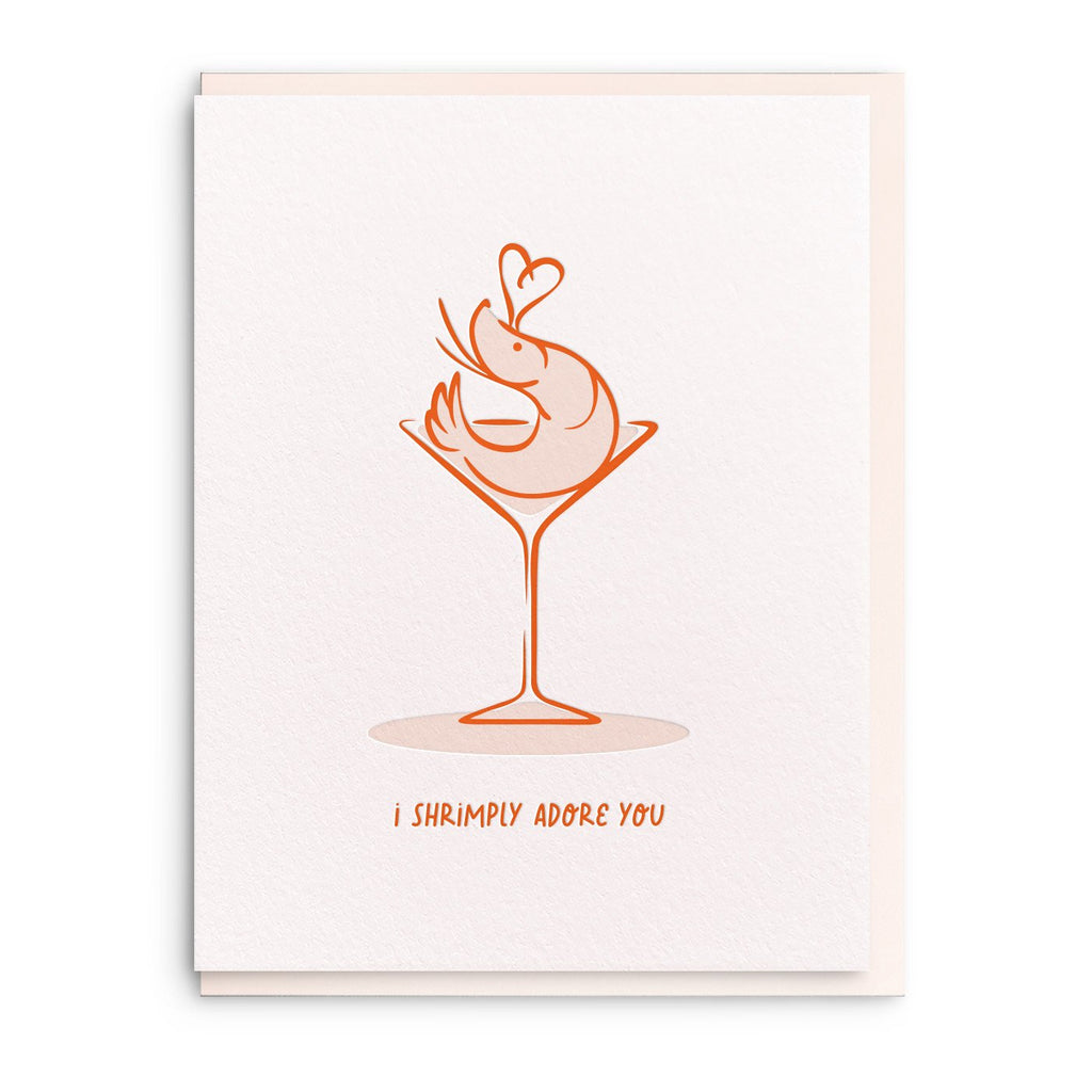 Shrimply Adore You Card