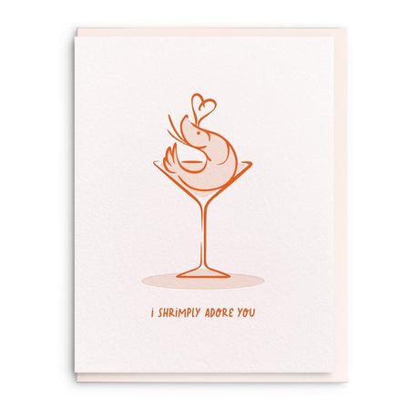 Shrimply Adore You Card