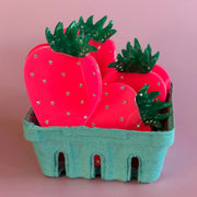 Neon Strawberry | Hair Claw