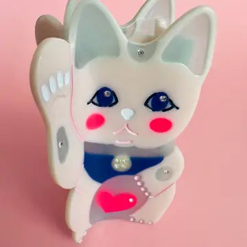 Maneki Lucky Cat | Hair Claw