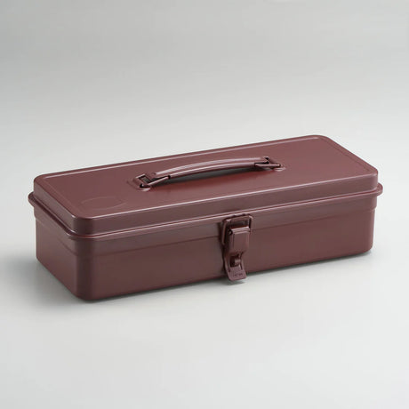 Toyo Steel Toolbox with Top Handle and Flat Lid | T-320 | Asst Colors