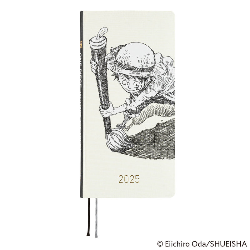 HOBONICHI TECHO 2025 | WEEKS | ONE PIECE: STRAW HAT LUFFY IVORY