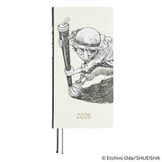 HOBONICHI TECHO 2025 | WEEKS | ONE PIECE: STRAW HAT LUFFY IVORY