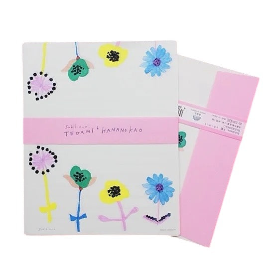 Subikiawa Hananokao Letter Set