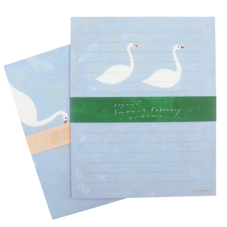 Subikiawa Swan in February Letter Set