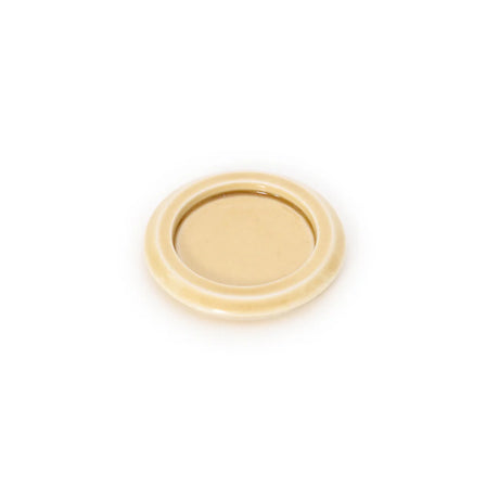 Hibi Match - Seto Incense Tray - Round | Yellow