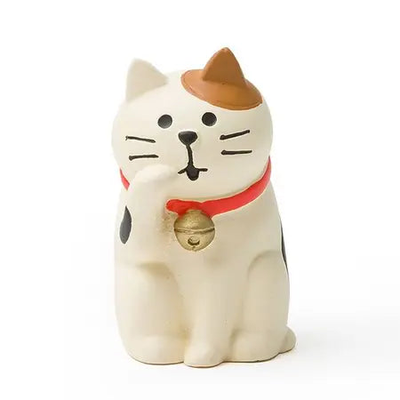 Grooming Cat Figurine