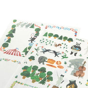 Midori Yuru Log Stickers - Forest Animal