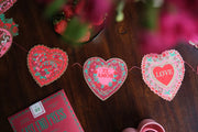 Valentine Sewn Garland