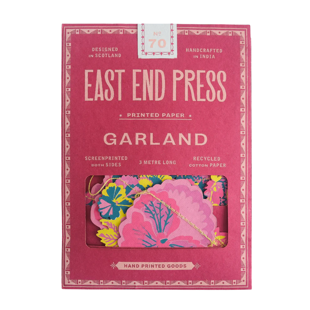 Summer Garden Sewn Garland