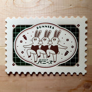 obi1 x ROKKAKU Retro  Postage Stamp Post Cards