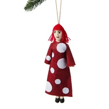 Yayoi Kusama Felt Ornament