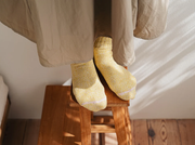 Nishiguchi Kutsushita Silk Cotton Socks | Colorful Flags (2026 Limited Color)