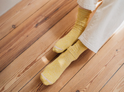 Nishiguchi Kutsushita Silk Cotton Socks | Colorful Flags (2026 Limited Color)