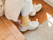 Nishiguchi Kutsushita Silk Cotton Socks | Colorful Flags (2026 Limited Color)