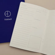 Goods for the Study Cloth Saddle Stitch Planner | Indigo