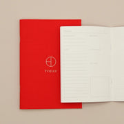 Goods for the Study Cloth Today Planner | Vermillion