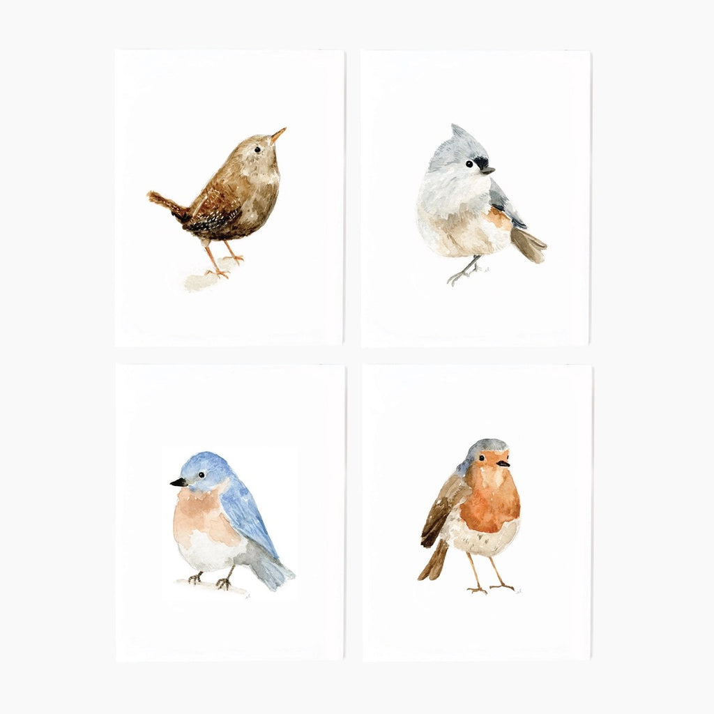 Birds Assorted Notecards by Emily Lex | 8 Notecards